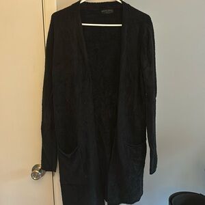 Barefoot Dreams black cardigan